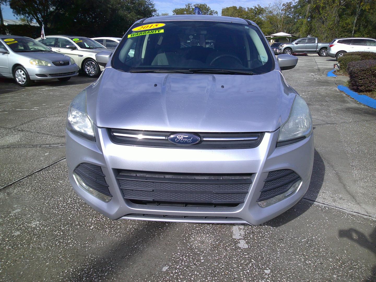 2015 SILVER FORD ESCAPE SE (1FMCU0GX7FU) , located at 10405 Abercorn Street, Savannah, GA, 31419, (912) 921-8965, 31.988262, -81.131760 - Photo#0